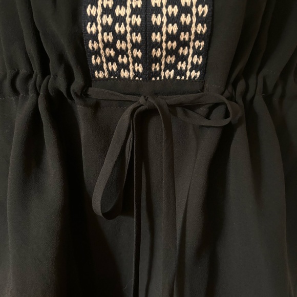 Tory Burch silk embroidered tunic, sz 8 - Picture 5 of 6